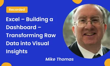 Excel – Building a Dashboard – Transforming Raw Data into Visual ...